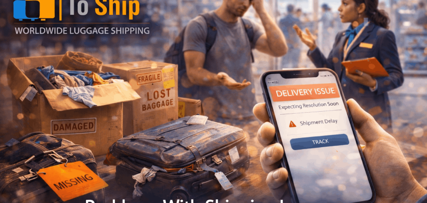 Problems With Shipping Luggage: Common Issues Travelers Face and How to Solve Them