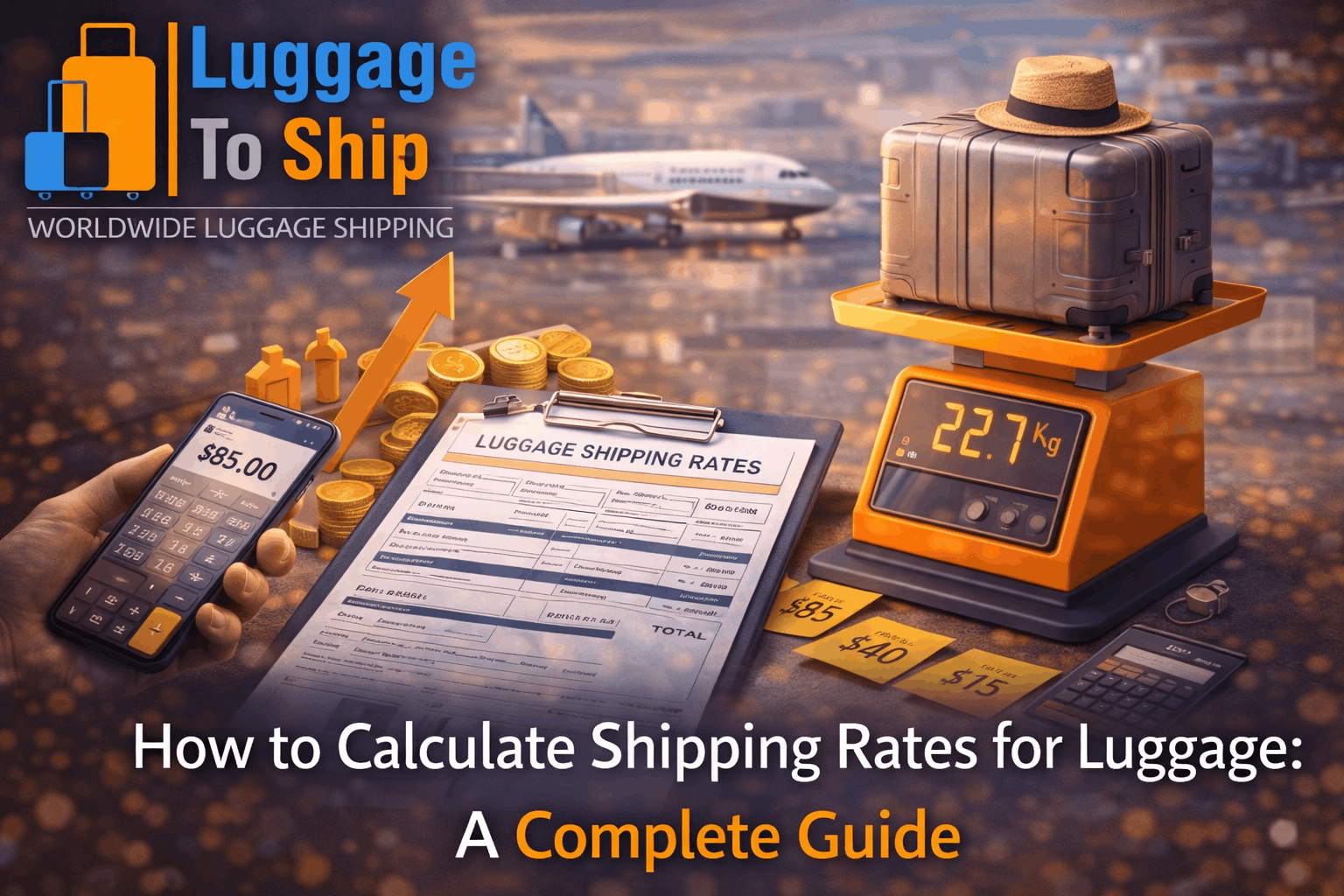 Estimate Freight Rates How to Calculate Shipping Rates for Luggage: A Complete Guide - Luggage ...
