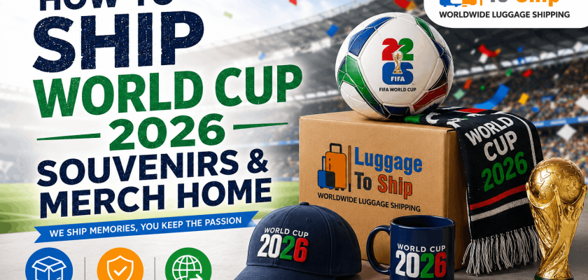 How to Ship World Cup Souvenirs and Merch Home