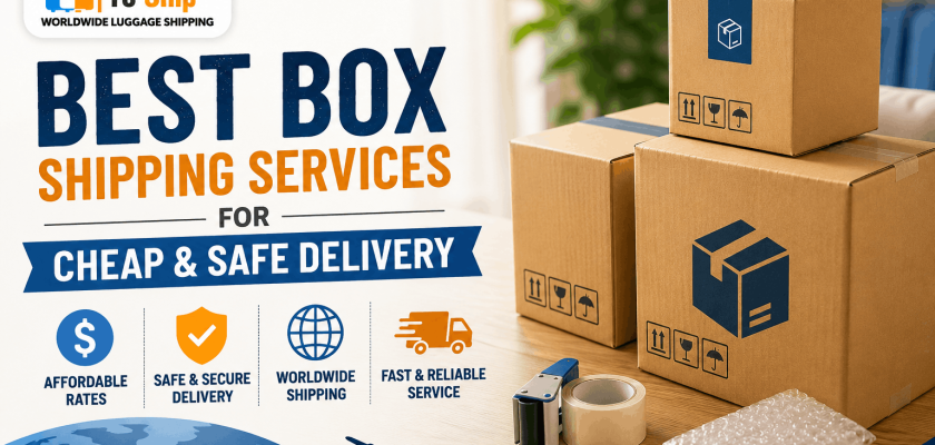 Best Box Shipping Services for Cheap & Safe Delivery