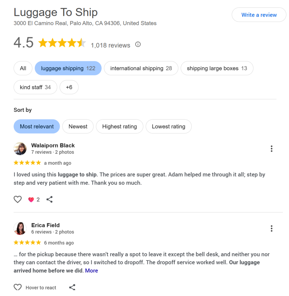 Is LuggageToShip legit