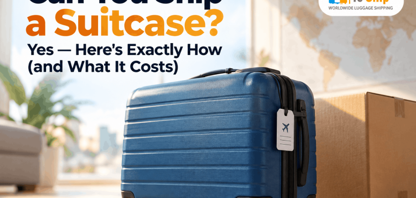 Can You Ship a Suitcase?