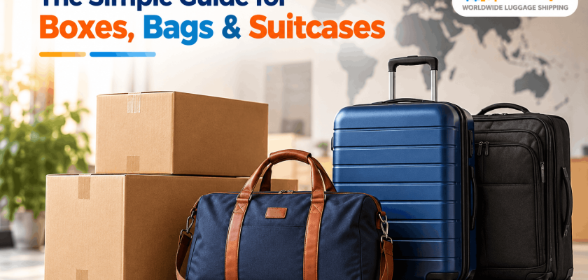 How to Ship Personal Items Overseas: The Simple Guide for Boxes, Bags & Suitcases